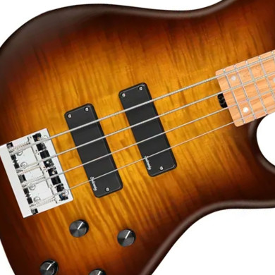 MetroLine Modern Bass 4 24 Deluxe Sunburst Satin