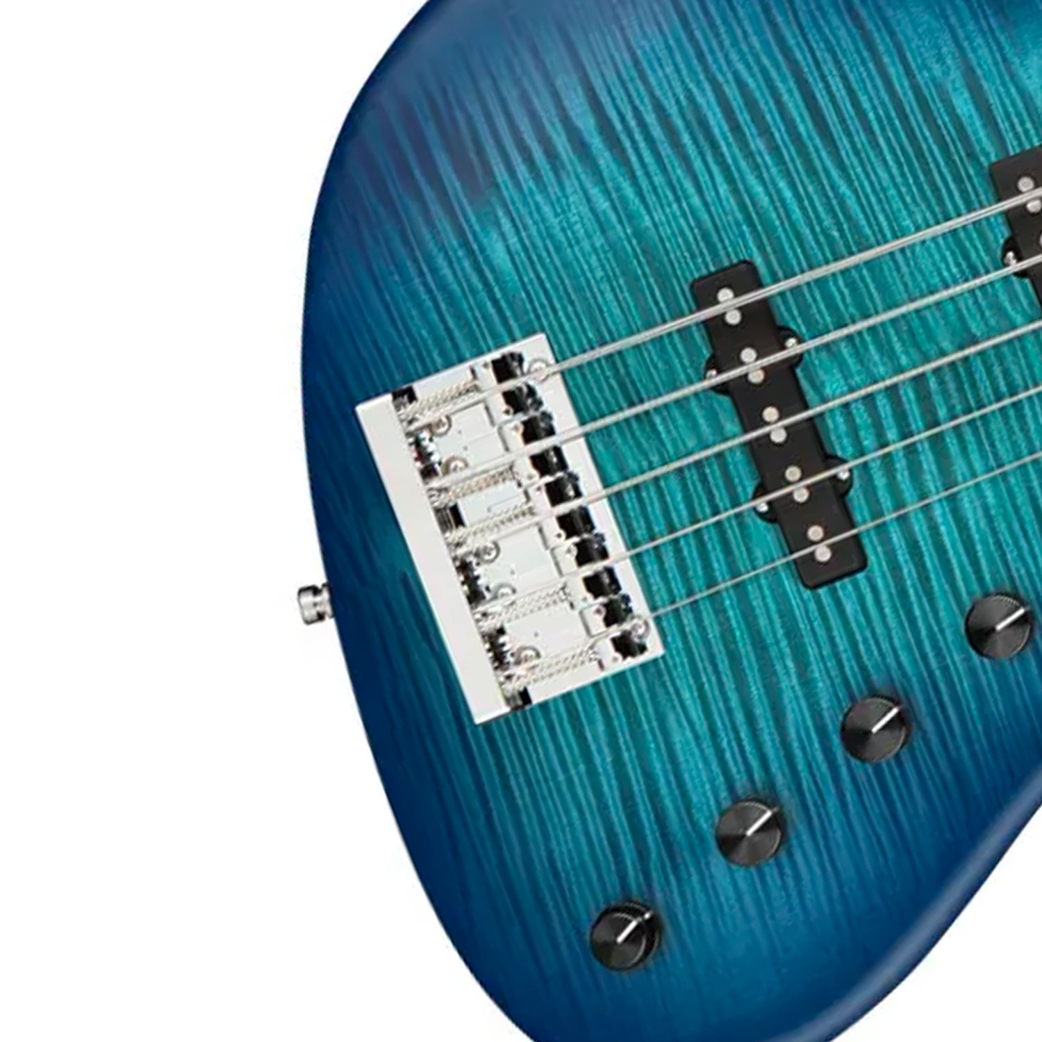 MetroLine JJ Bass 5 21 Deluxe Blueburst Satin