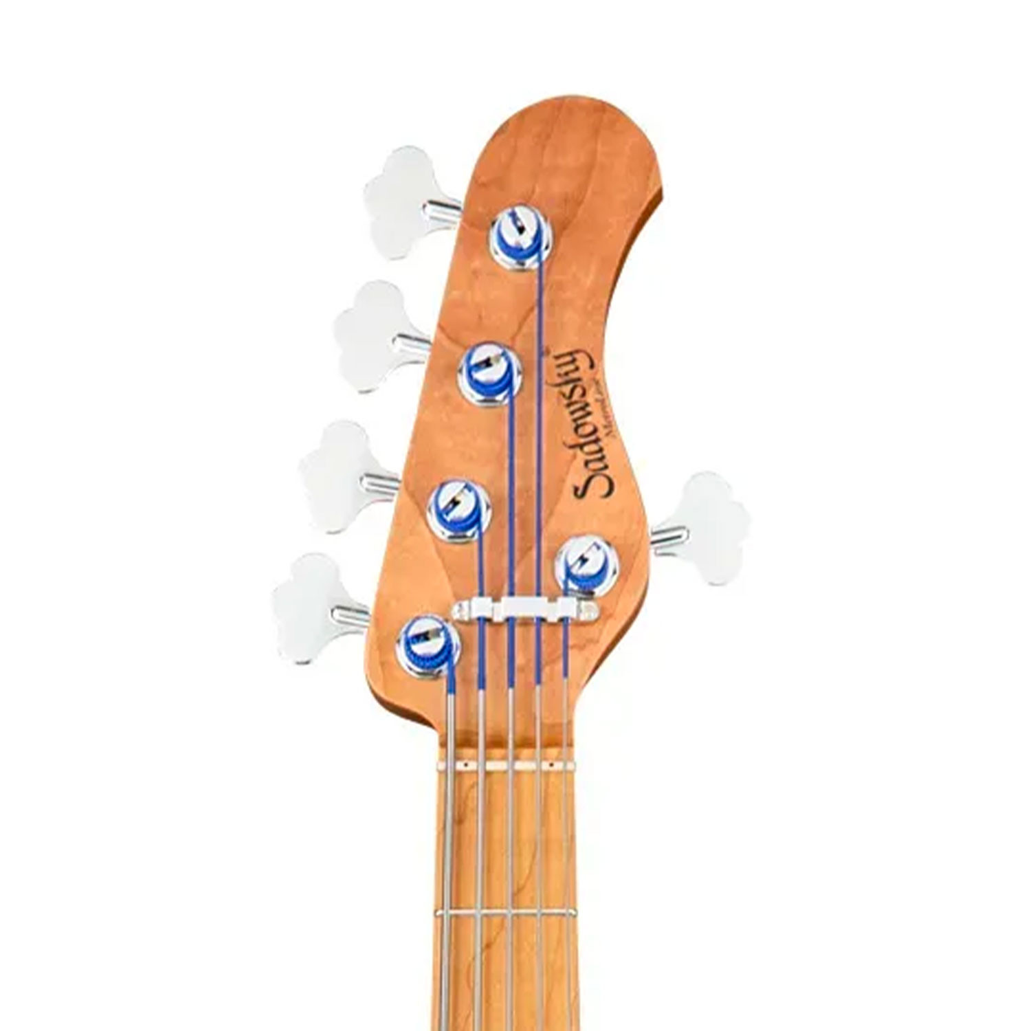 MetroLine JJ Bass 5 21 Deluxe Blueburst Satin