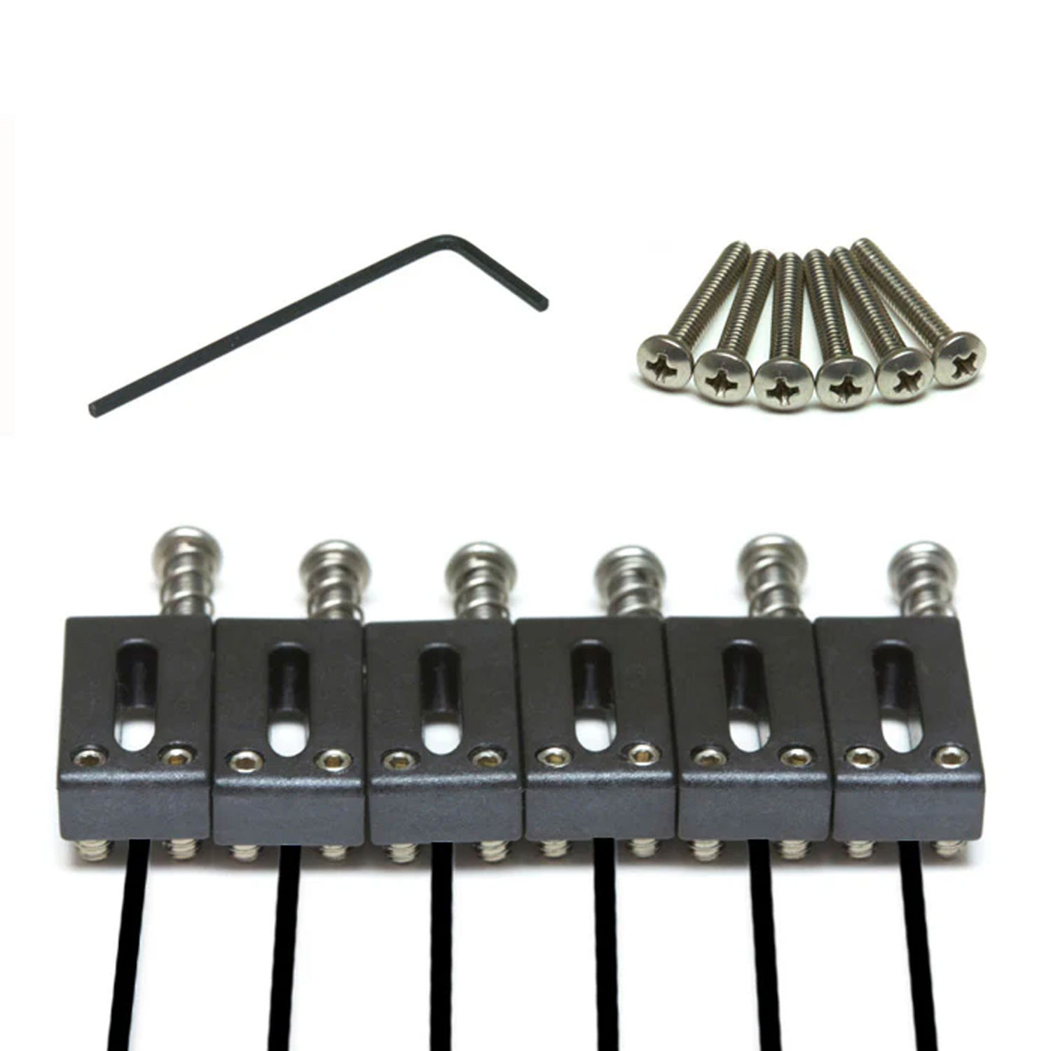 Ghost Saddle Piezo Offset Strato/Tele Style 6pcs