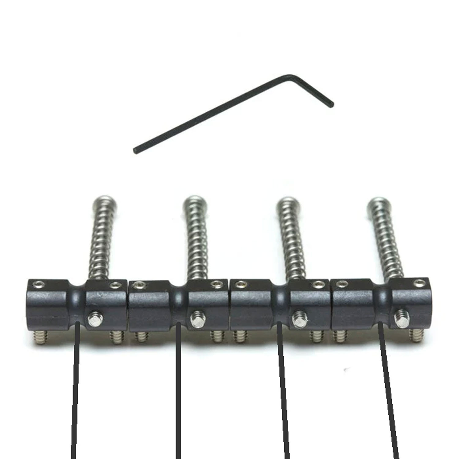 Ghost Saddle Piezo J/P Style 4 Strings Bass 4pcs
