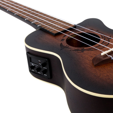 DUC380 CEQ AMBER Ukulele concerto elettrificato