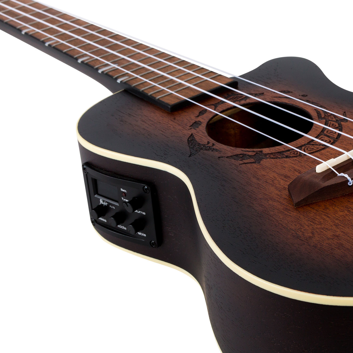 DUC380 CEQ AMBER Ukulele concerto elettrificato