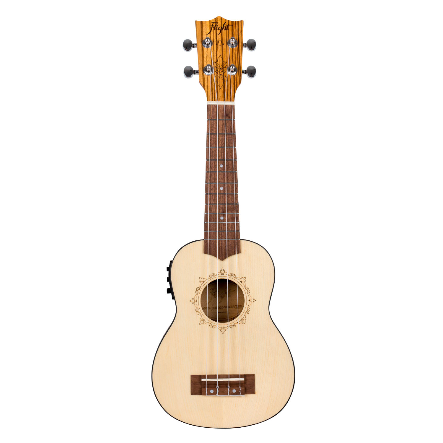 DUS320 EQ SP/ZEB Ukulele soprano elettrificato