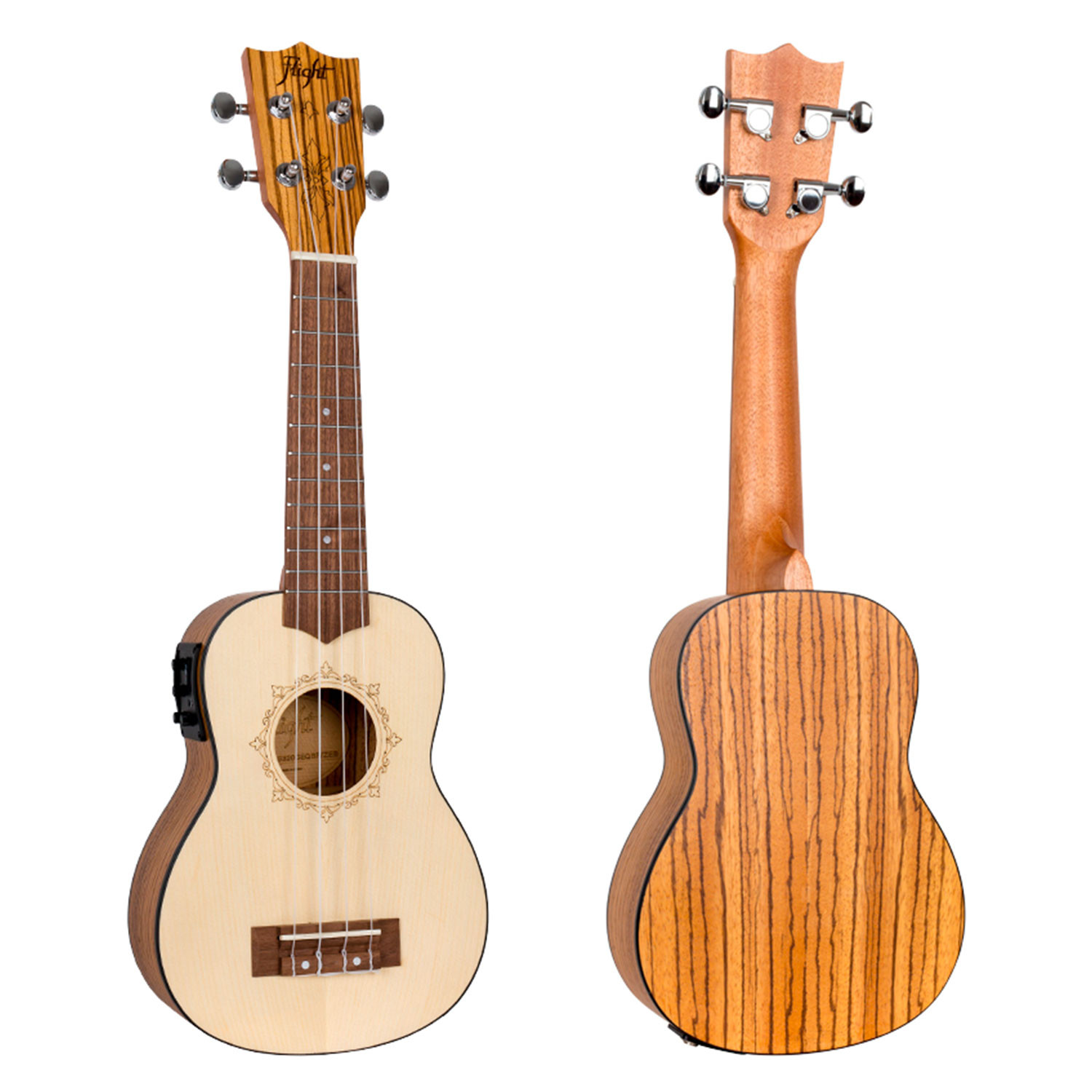 DUS320 EQ SP/ZEB Ukulele soprano elettrificato