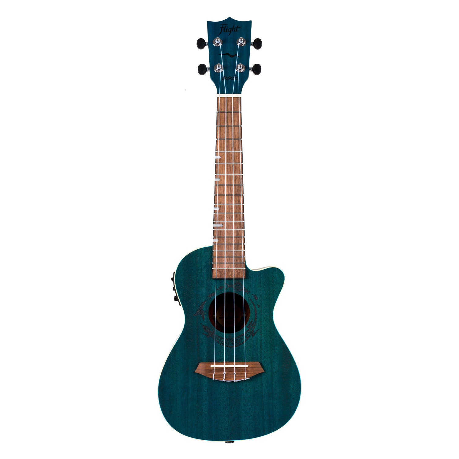 DUC380 CEQ TOPAZ Ukulele concerto elettrificato