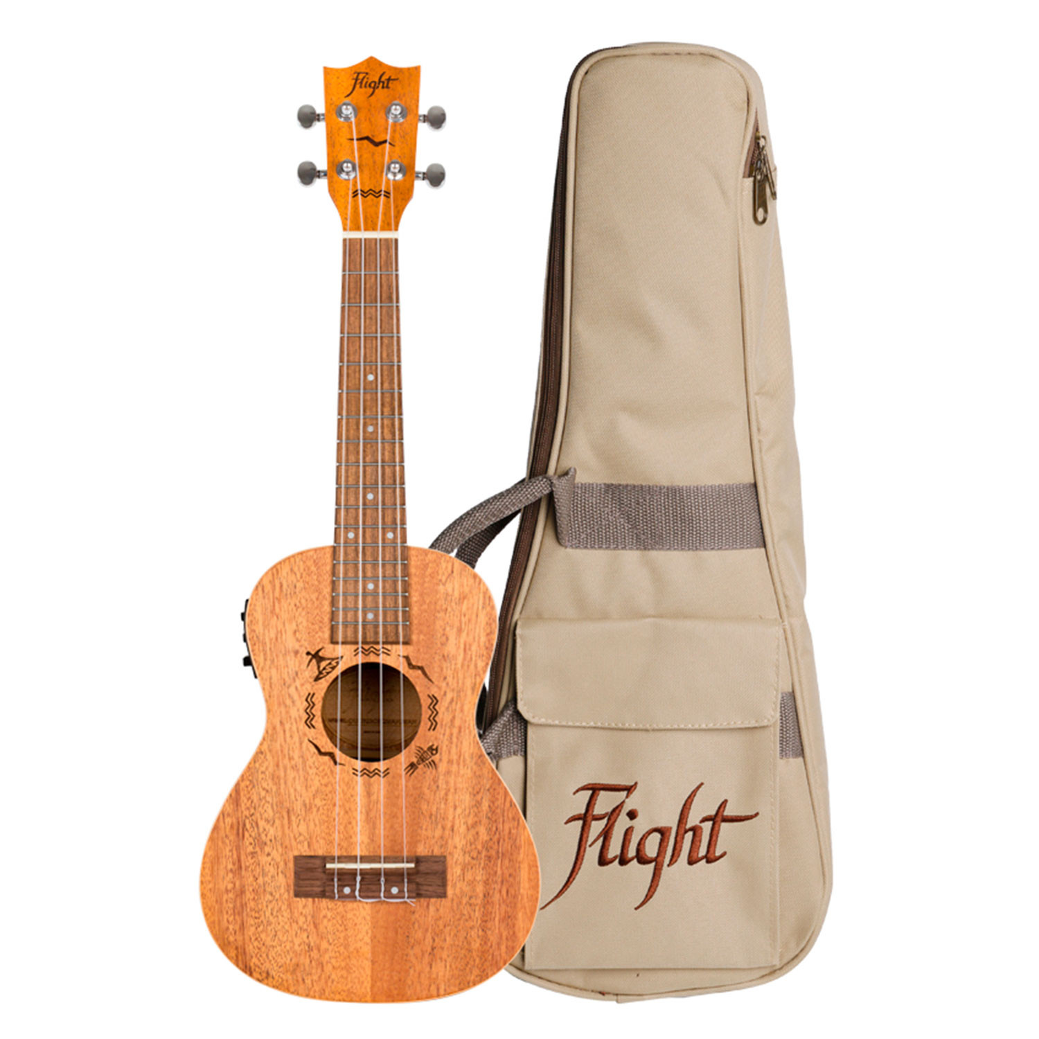 DUC323 EQ MAH/MAH Ukulele concerto elettrificato