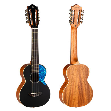 IRIS 8 TENOR EQ-A BK Ukulele tenore elettrificato