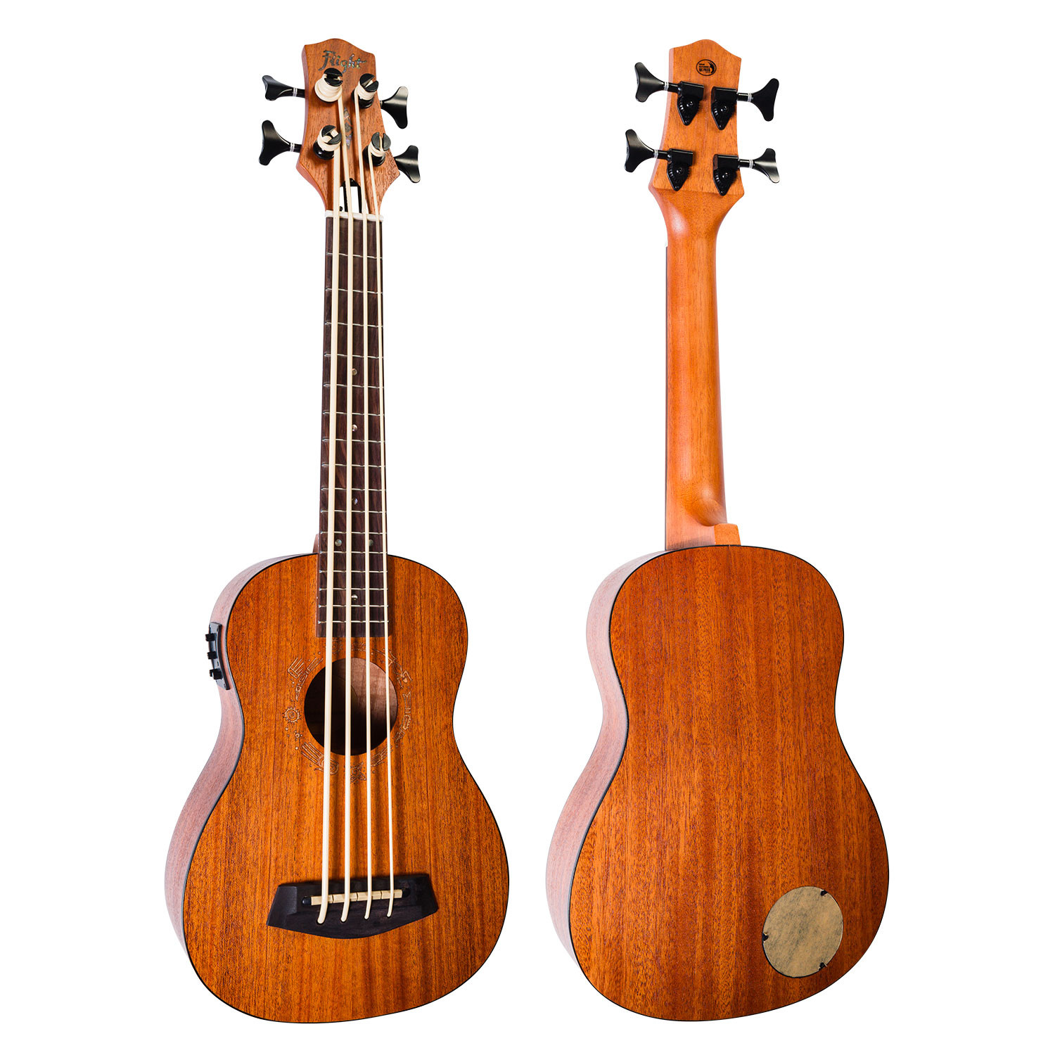 DUBS MAH/MAH Basso ukulele elettrificato