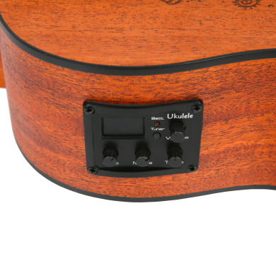 DUBS MAH/MAH Basso ukulele elettrificato