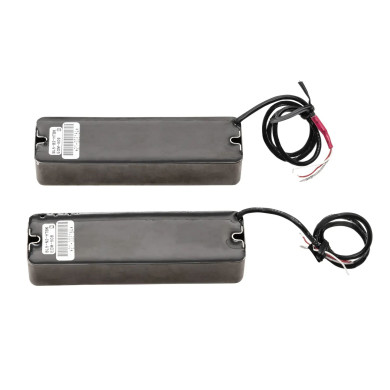 Set Pickup Passivi Soapbar 5 Nero Cromo Brushed