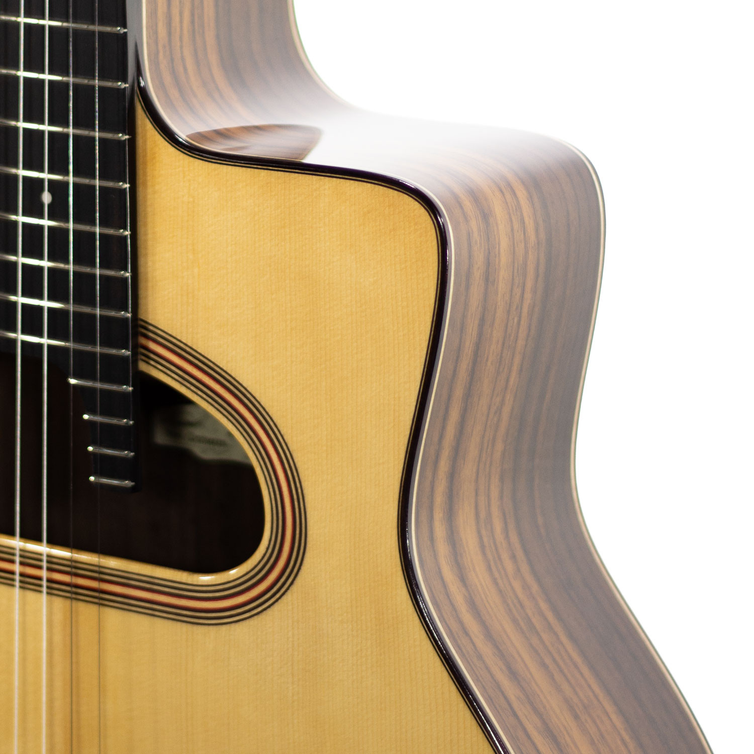 Chitarra Gypsy Jazz 6 corde buca grande