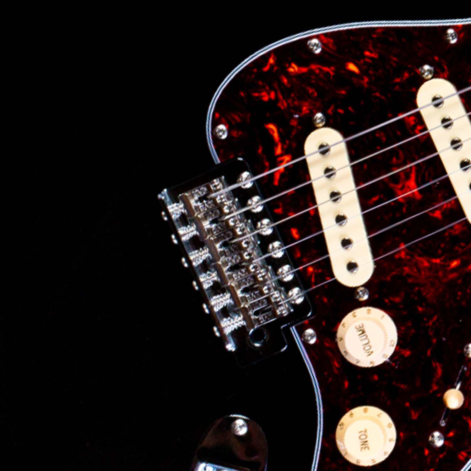 JS-300 BK Chitarra elettrica SSS