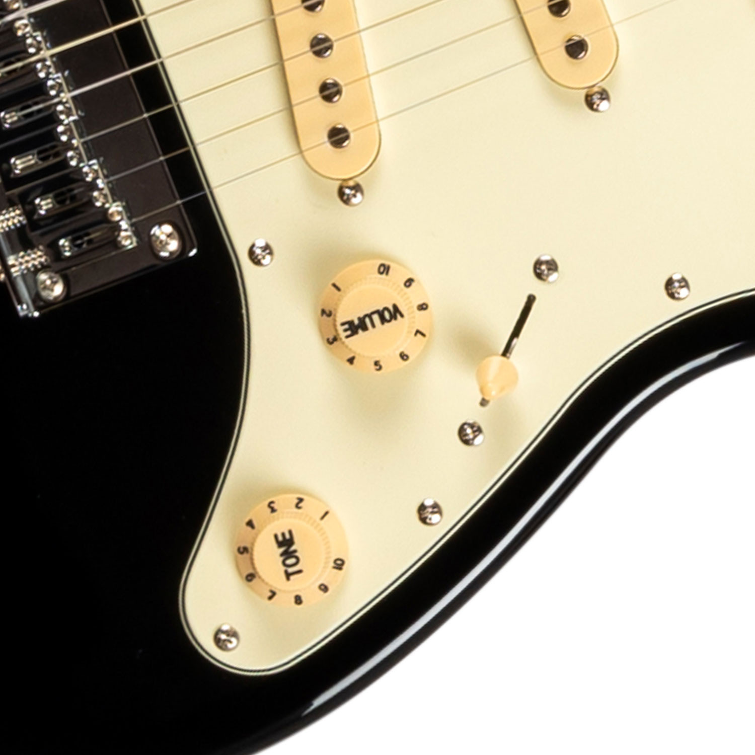 JS-300 MINI BK Chitarra elettrica SSS