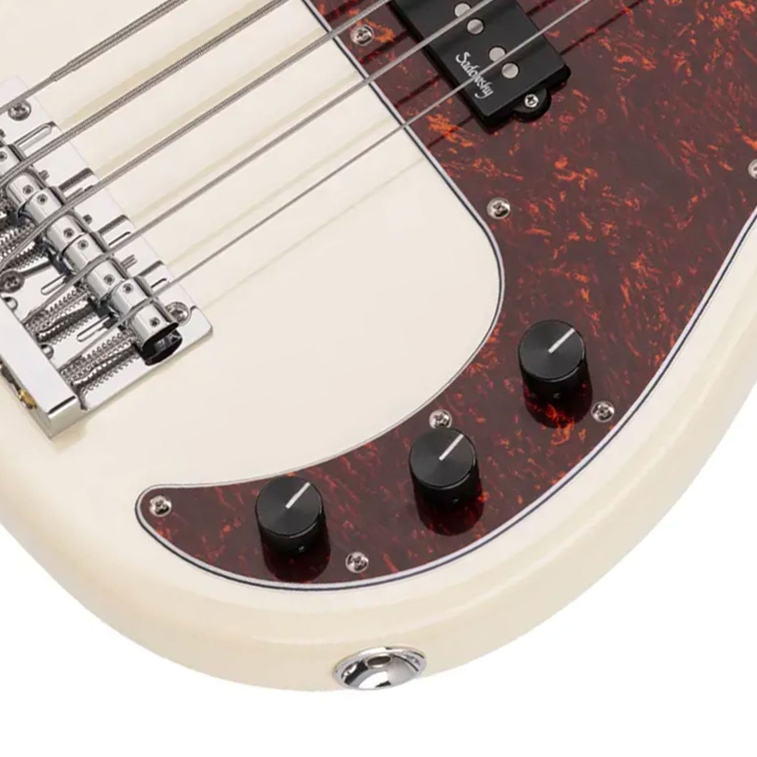 MetroExpress P Bass 5 20 Vintage Olympic white