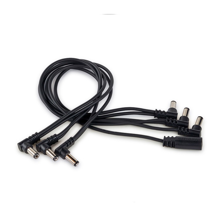 Flat Daisy Chain Cable 6 Outputs Angolo