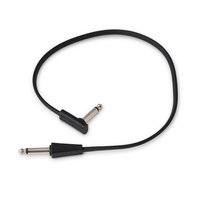 Flat Looper/Switcher Connector Cable Black 40 cm