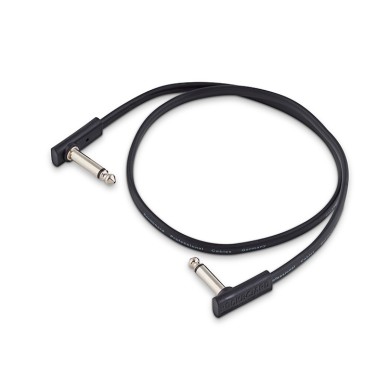 Flat Patch Cable Black 60cm