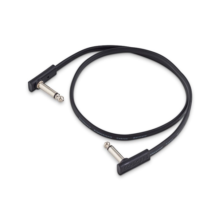 Flat Patch Cable Black 60cm