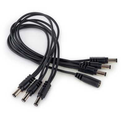 Flat Daisy Chain Cable 6 Outputs Dritto