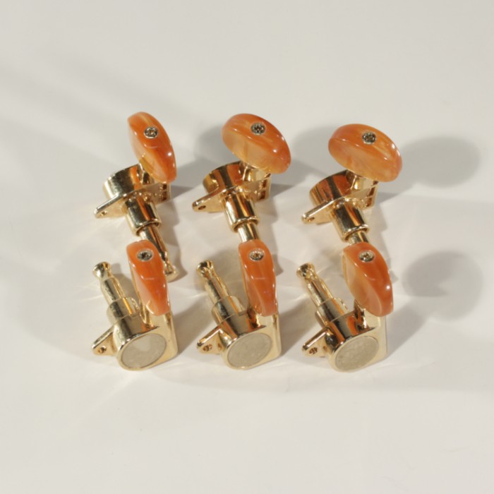 Meccaniche dorate chiavette ambrate bulk