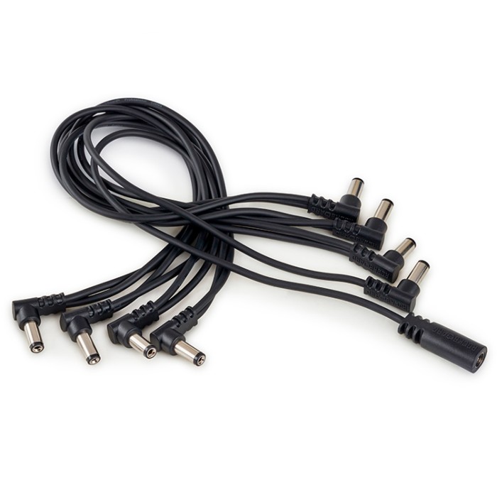 Flat Daisy Chain Cable 8 Outputs Angolo