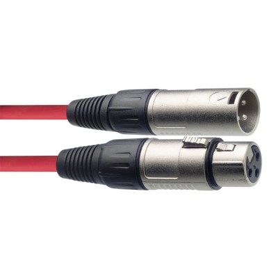 Cavo microfono 6m Xlr F/Xlr M