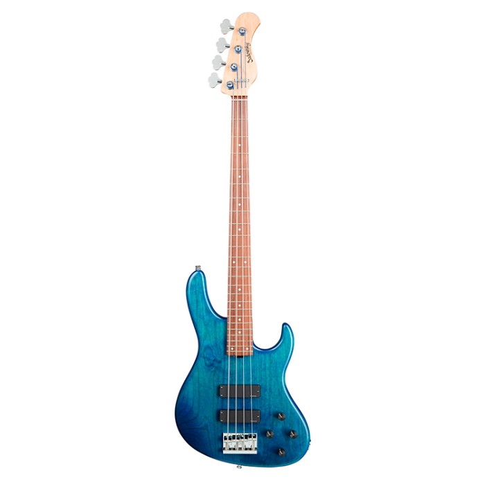 MetroLine Modern Bass 4 24 Ocean Blue Satin
