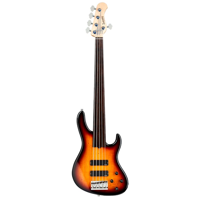 MetroLine Modern Bass 5 24 Fretless Vin. Sunb.