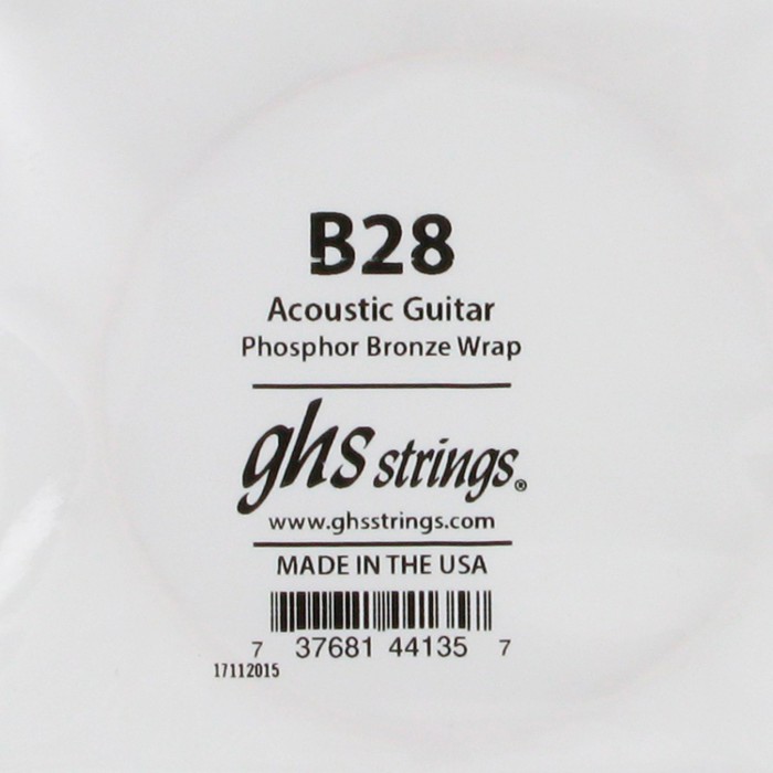 Singola acustica Phosphor Bronze 028
