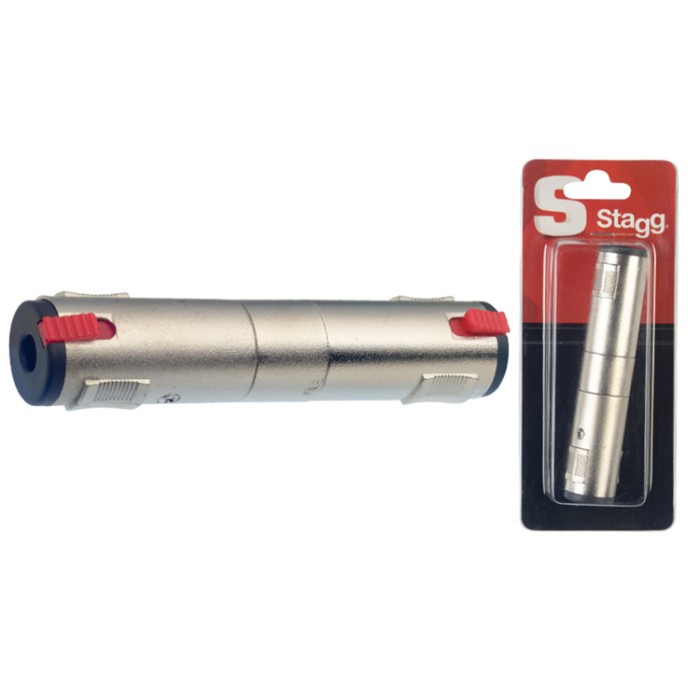 Adattatore 1xJack F 6,3 ST/1xJack F 6,3 ST Cnf.1pc