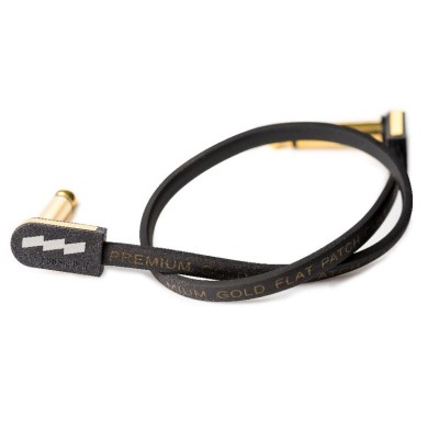 PCF-PG10 - Flat Patch Cable Premium Gold 10cm