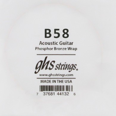 Singola acustica Phosphor Bronze 058