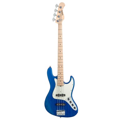MetroLine JJ Bass 4 21 Vintage Ocean Blue Satin