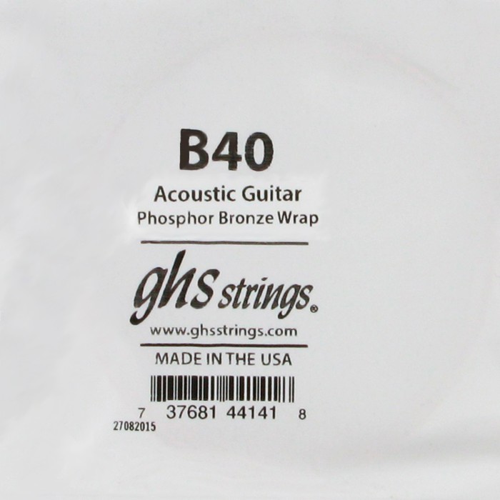Singola acustica Phosphor Bronze 040