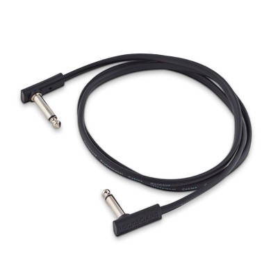 Flat Patch Cable Black 100cm