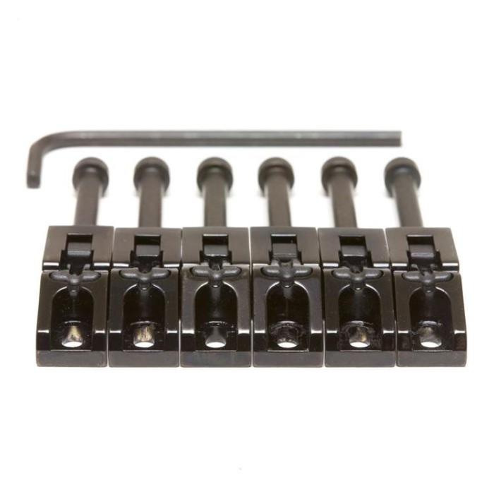 String Saver Floyd Rose Style Black 6Pcs