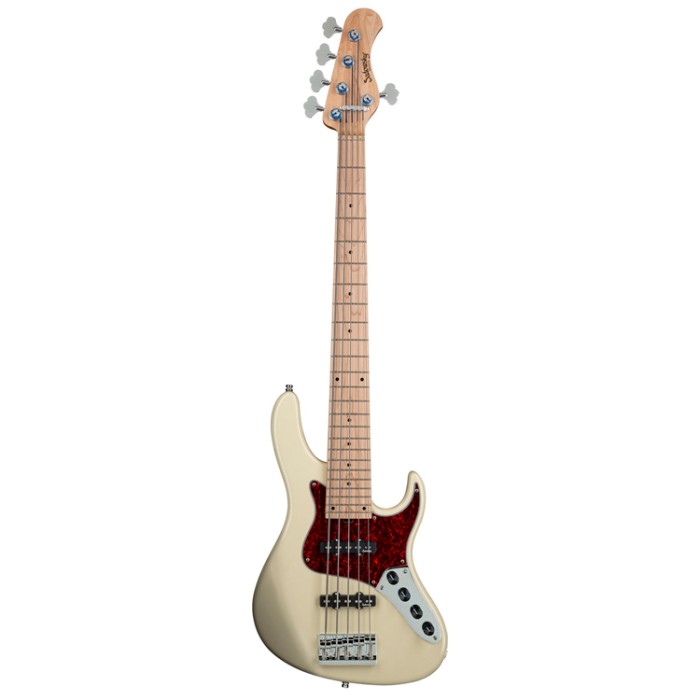 MetroLine JJ Bass 5 24 Vintage Olympic White