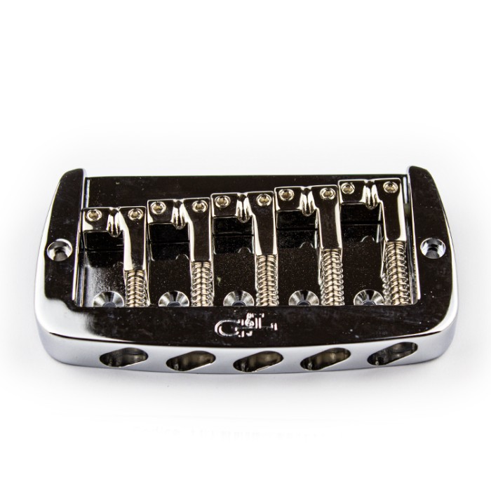 Ponte Cromato RH Saddle Lock per basso 5 corde