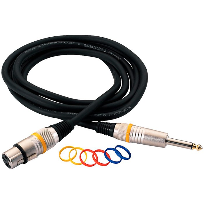 Cavo Microfono 3m 1x Xlr F/1x Jack 6,3 M MO