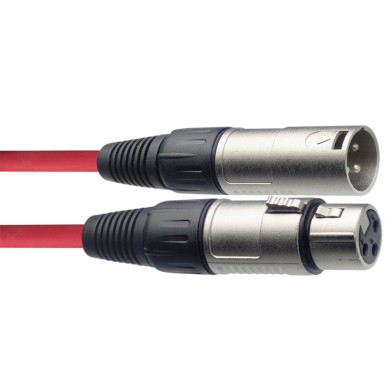 Cavo microfono 3m Xlr F/Xlr M