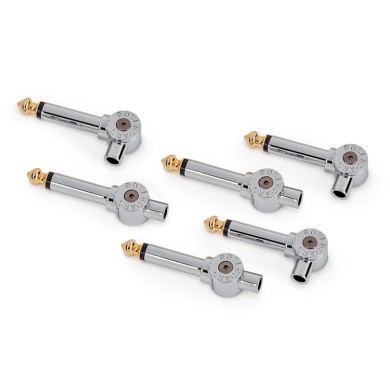 PatchWorks Solderless Connettori Chrome Cnf 6pcs