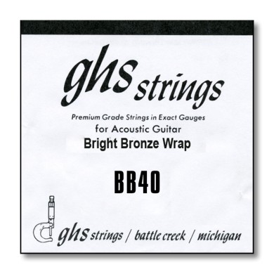 Singola acustica Bright Bronze 040