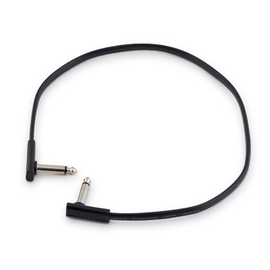 Flat Patch Cable Black 45cm