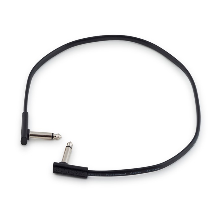 Flat Patch Cable Black 45cm