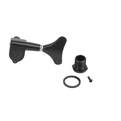 Meccanica singola sinistra nera per basso