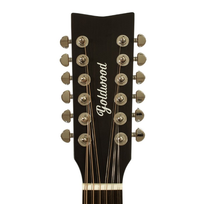 Pianura Dreadnought 12 Cutaway Natural