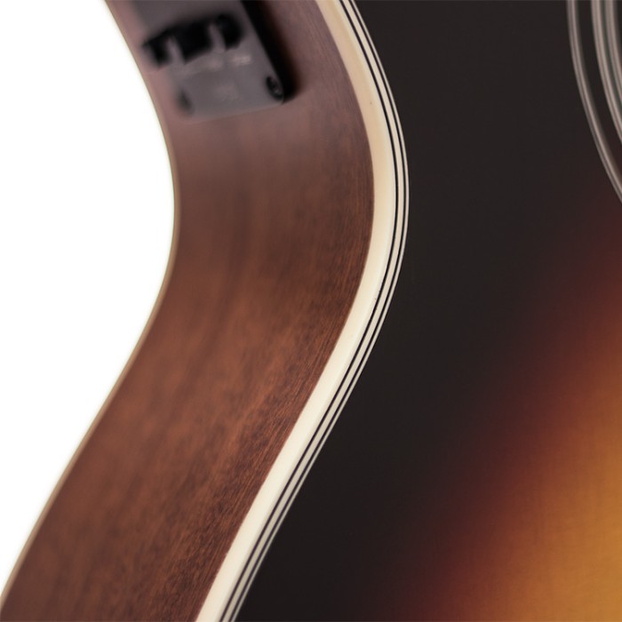 Pianura Grand Auditorium Cutaway Sunburst