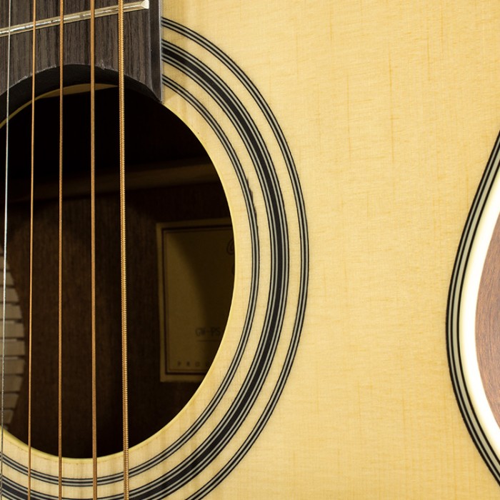 Pianura Grand Auditorium Cutaway Mancina Natural