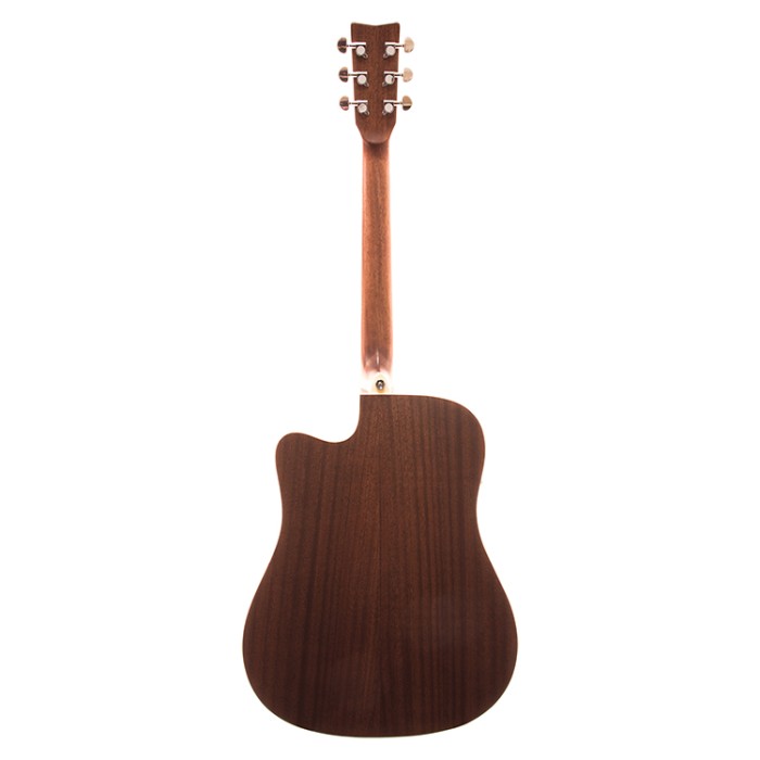 Pianura Dreadnought Cutaway Sunburst